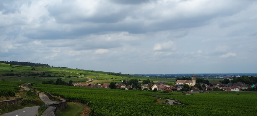 Ciel menaçant en Bourgogne